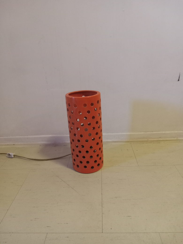 Orange polka-dot lamp - photo 3