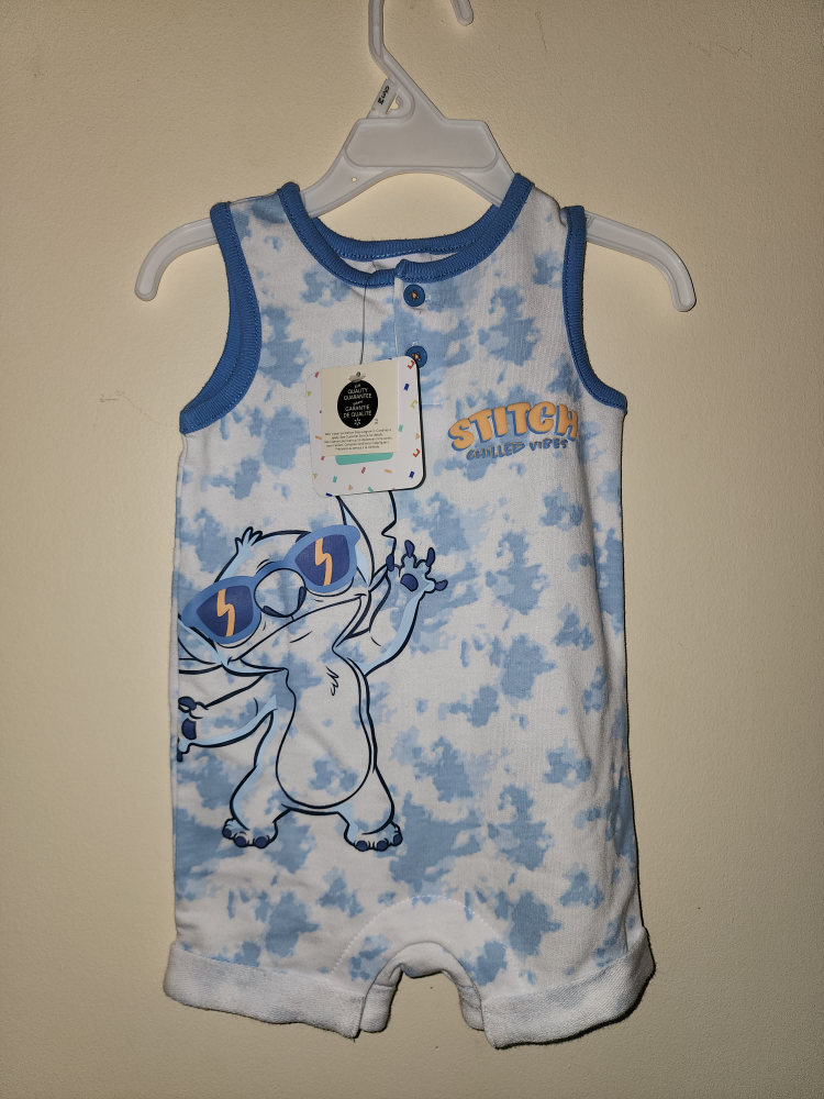 BNWT Baby Boy Stitch Summer Onesie thumbnail