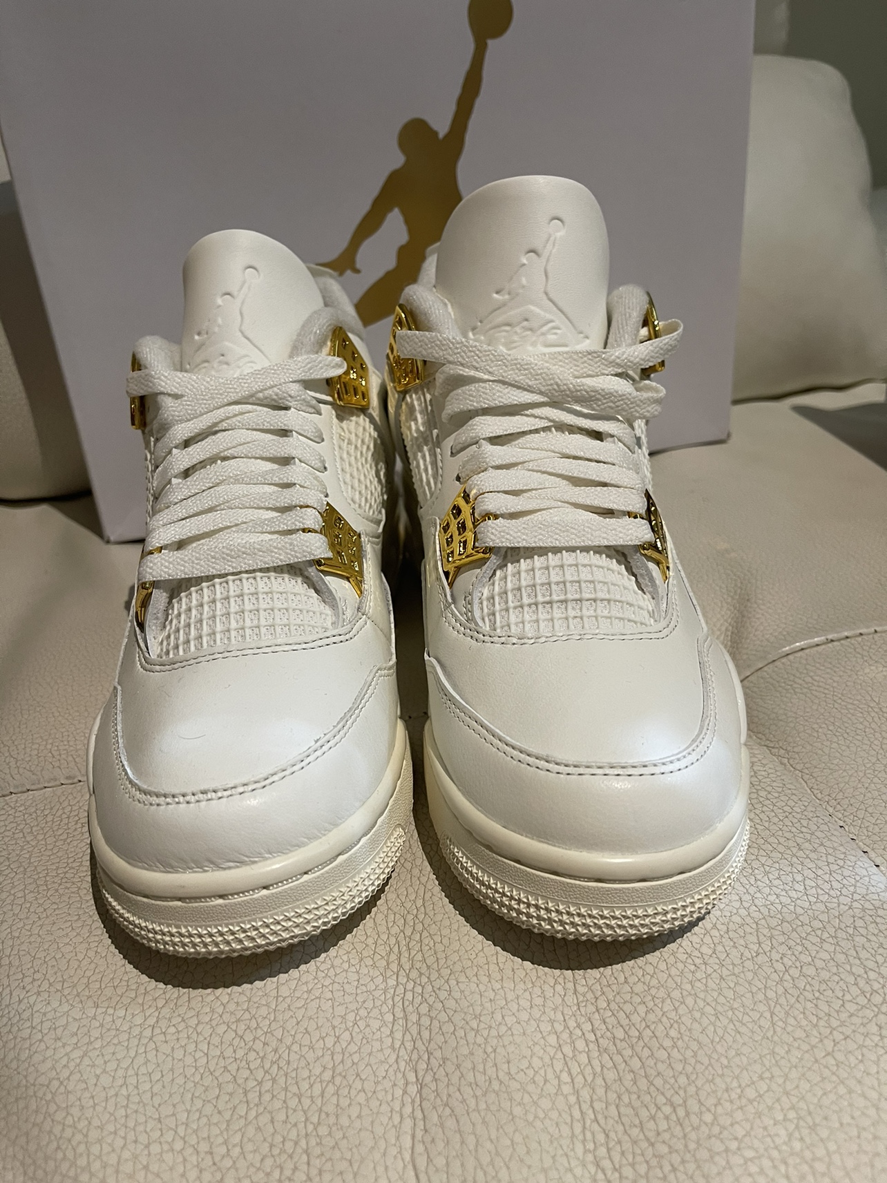 Jordan 4 Retro Gold - Woman’s - photo 2