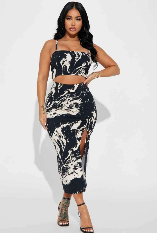 Fashion Nova Skirt Set