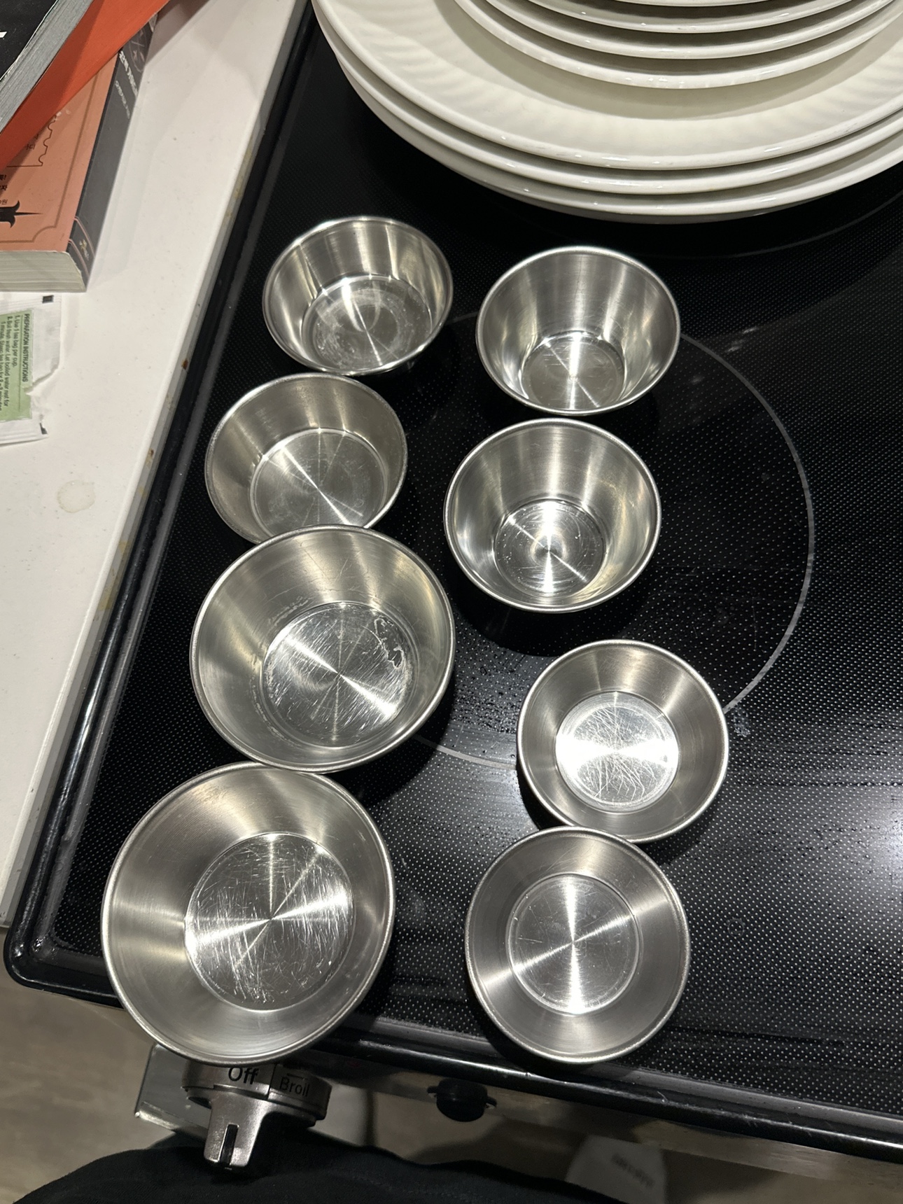 8 pieces of Stainless sauces Bowl thumbnail