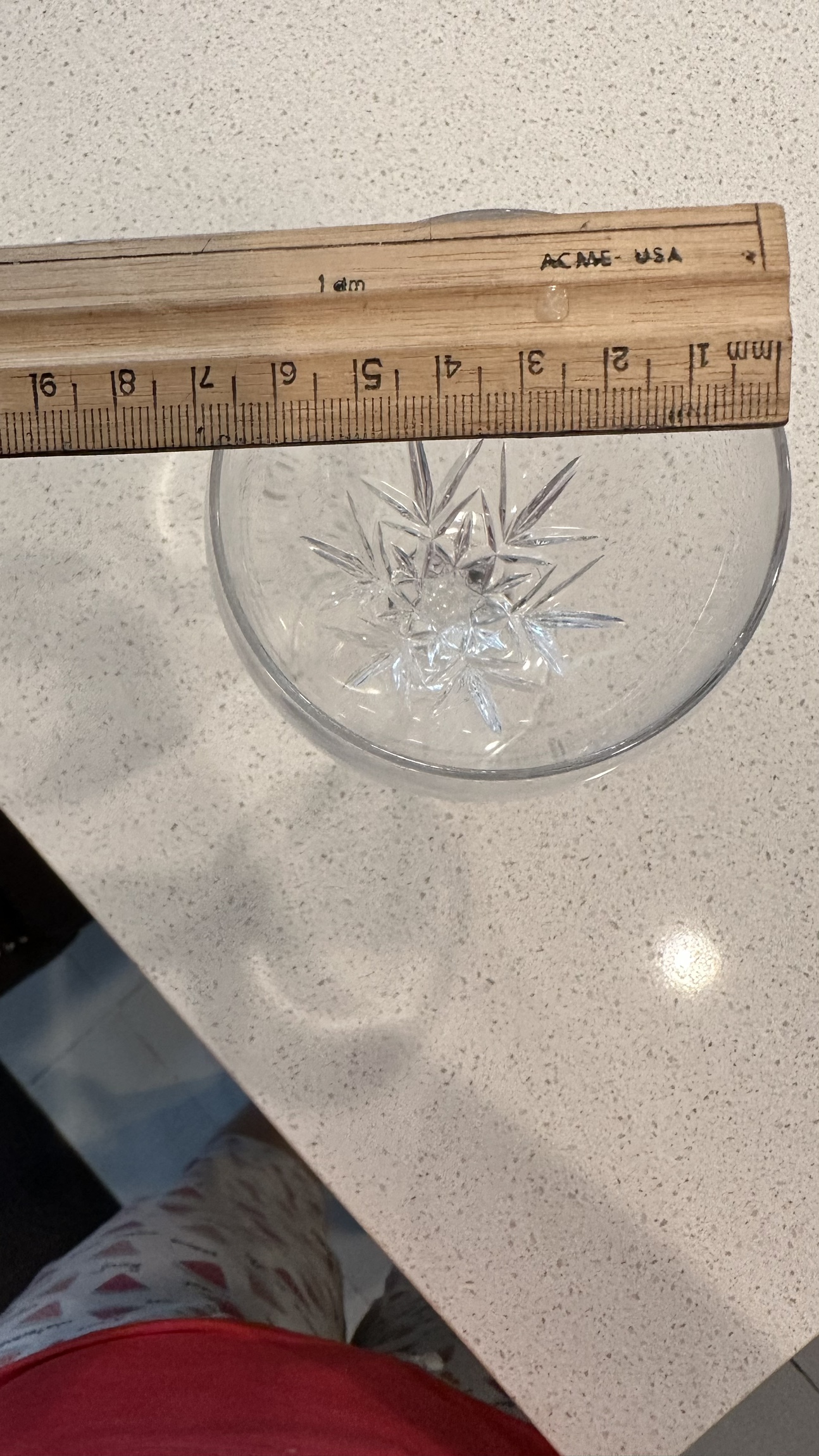 Set of 8 crystal wine glasses - photo 3