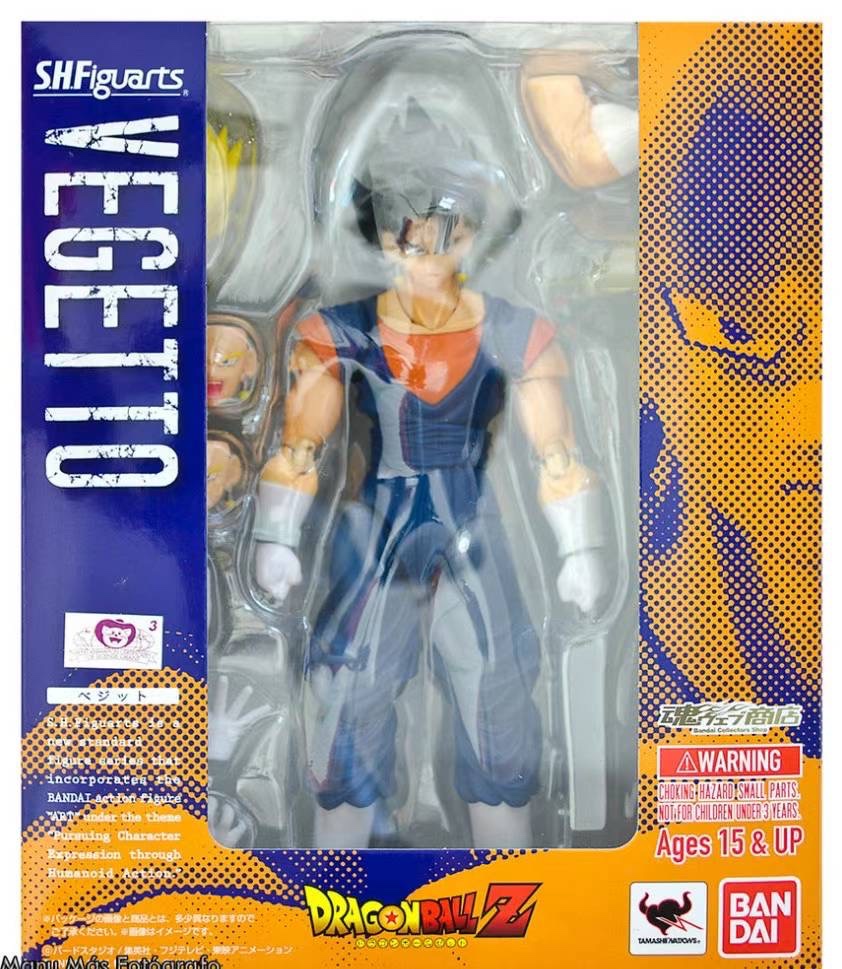 Bandai S.H. Figuarts Action Figure Dragon Ball Z Saiyan Vegetto image indicator(3)
