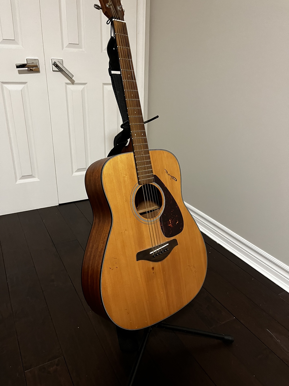 Acoustic Guitar & Stand