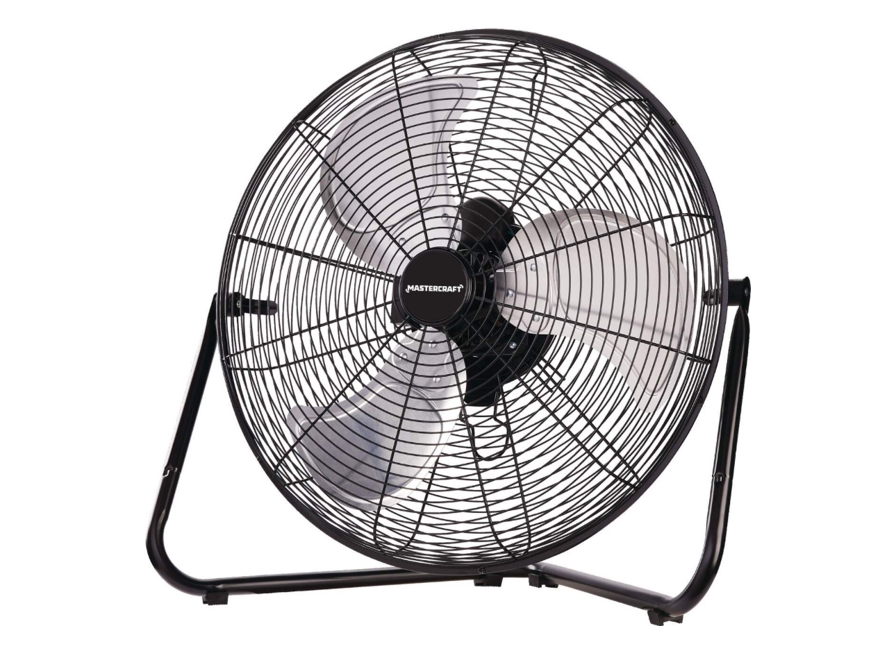Mastercraft Vertical-Tilt floor fan