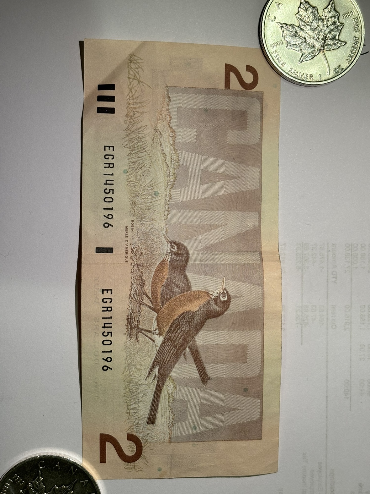 Highly Collectible Canadian Old $2 Note - photo 2