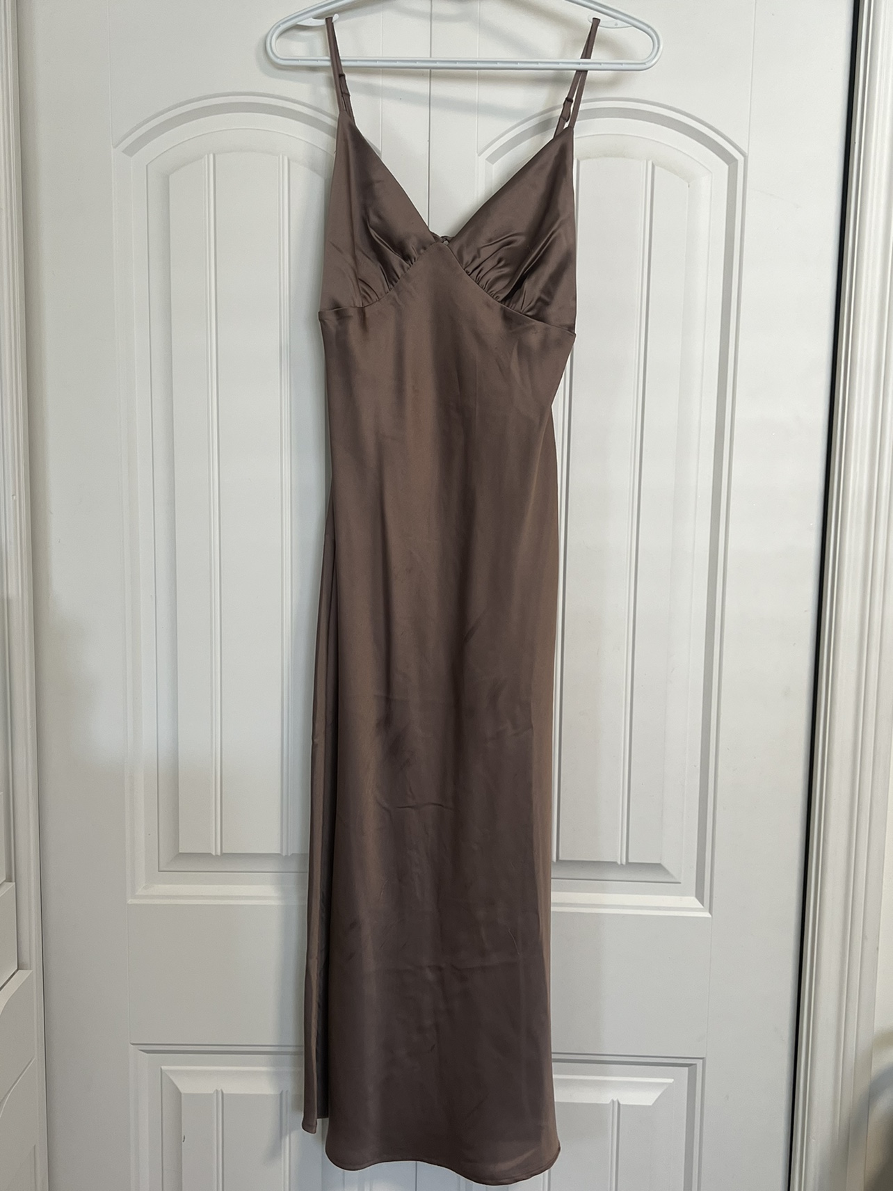 Dynamite Satin Midi Dress