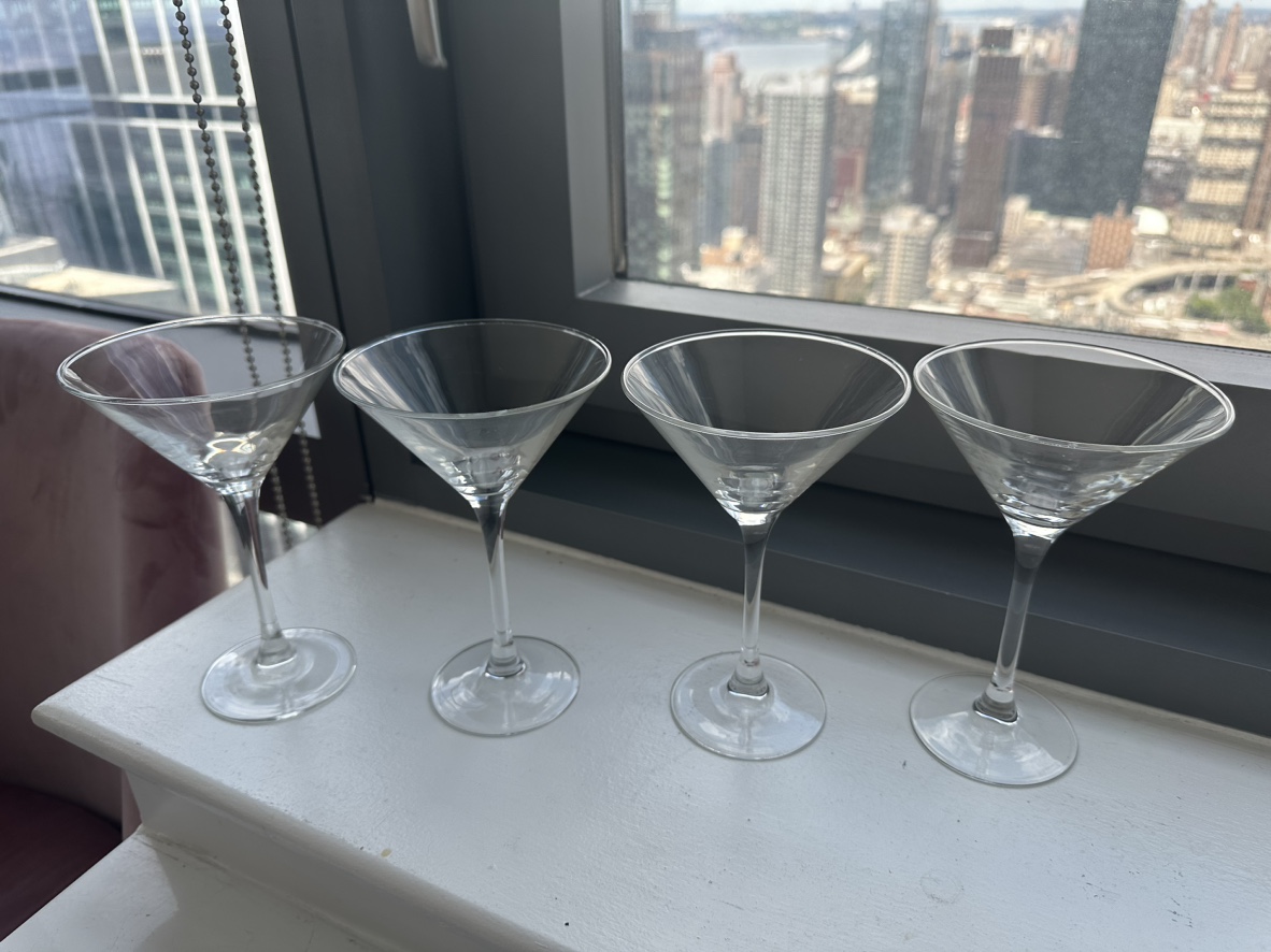 Martini Glass Set of 4