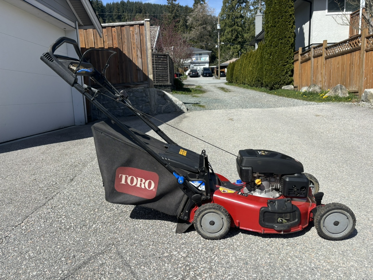 Toro Personal Pace self-propelled gas lawn mower