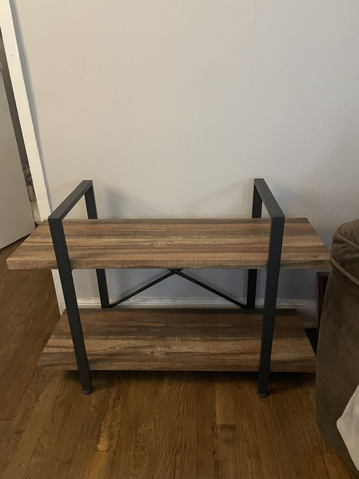 Wood side table - photo 3