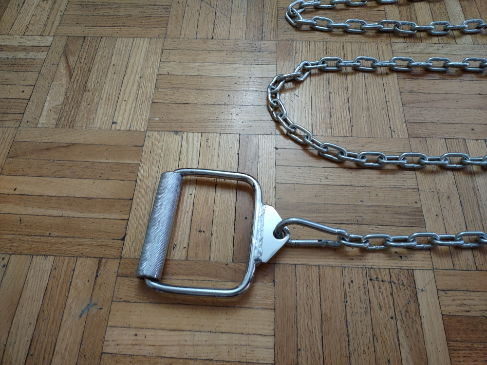 Fitness /Gym Steel Chain with Steel Handles (Detachable) - photo 2