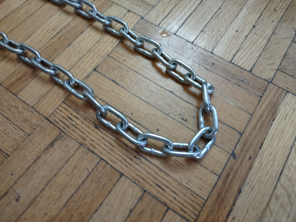 Fitness /Gym Steel Chain with Steel Handles (Detachable) - photo 3