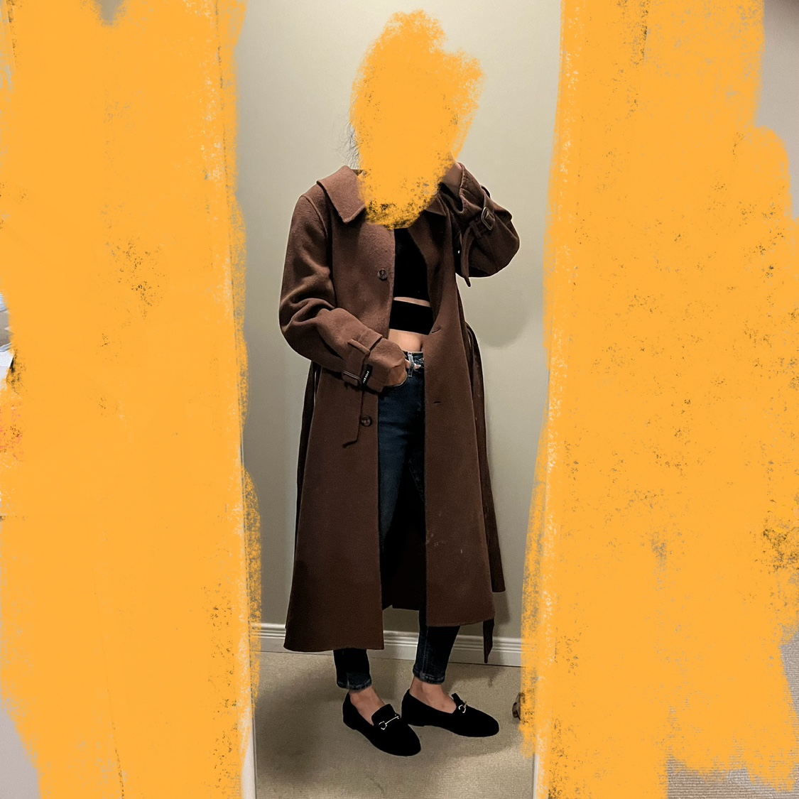High quality long coat - photo 2