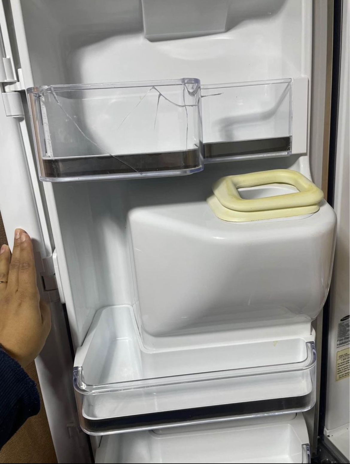 Samsung double door fridge - photo 4