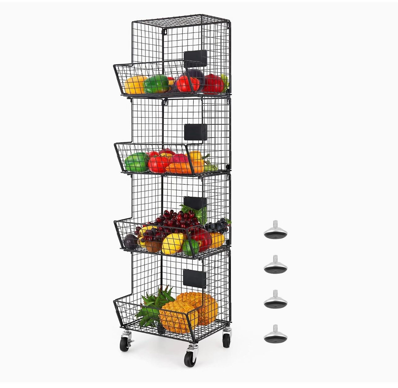 Standing wired basket organizer - photo 2