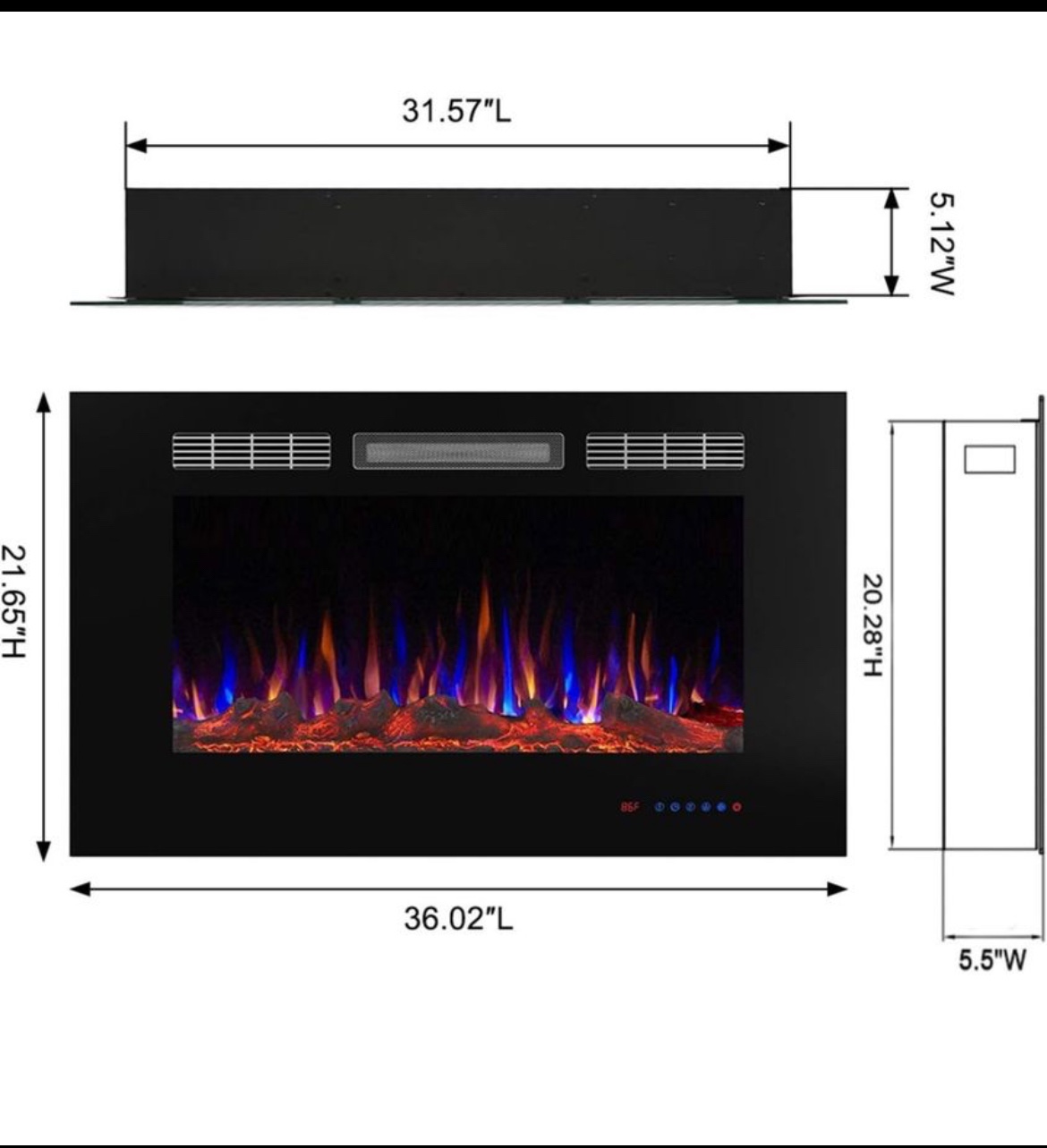 Electric Fireplace - photo 3