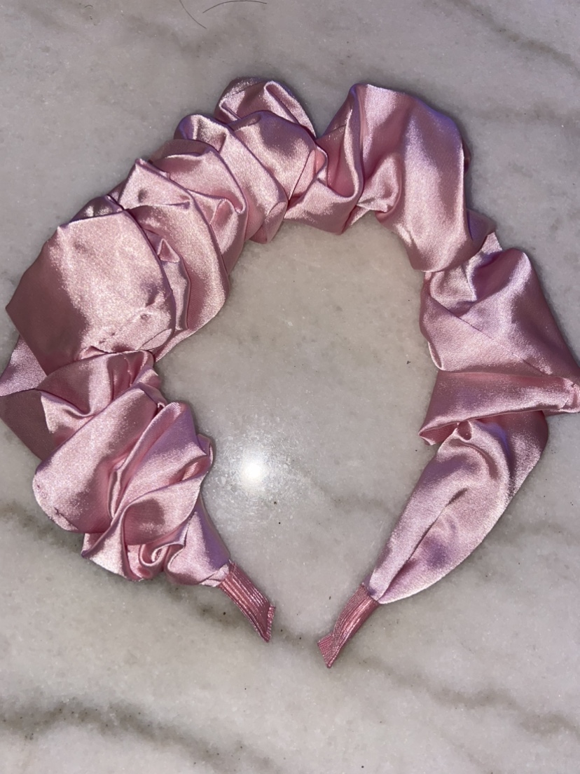 Cute scrunch satin headbands - photo 3