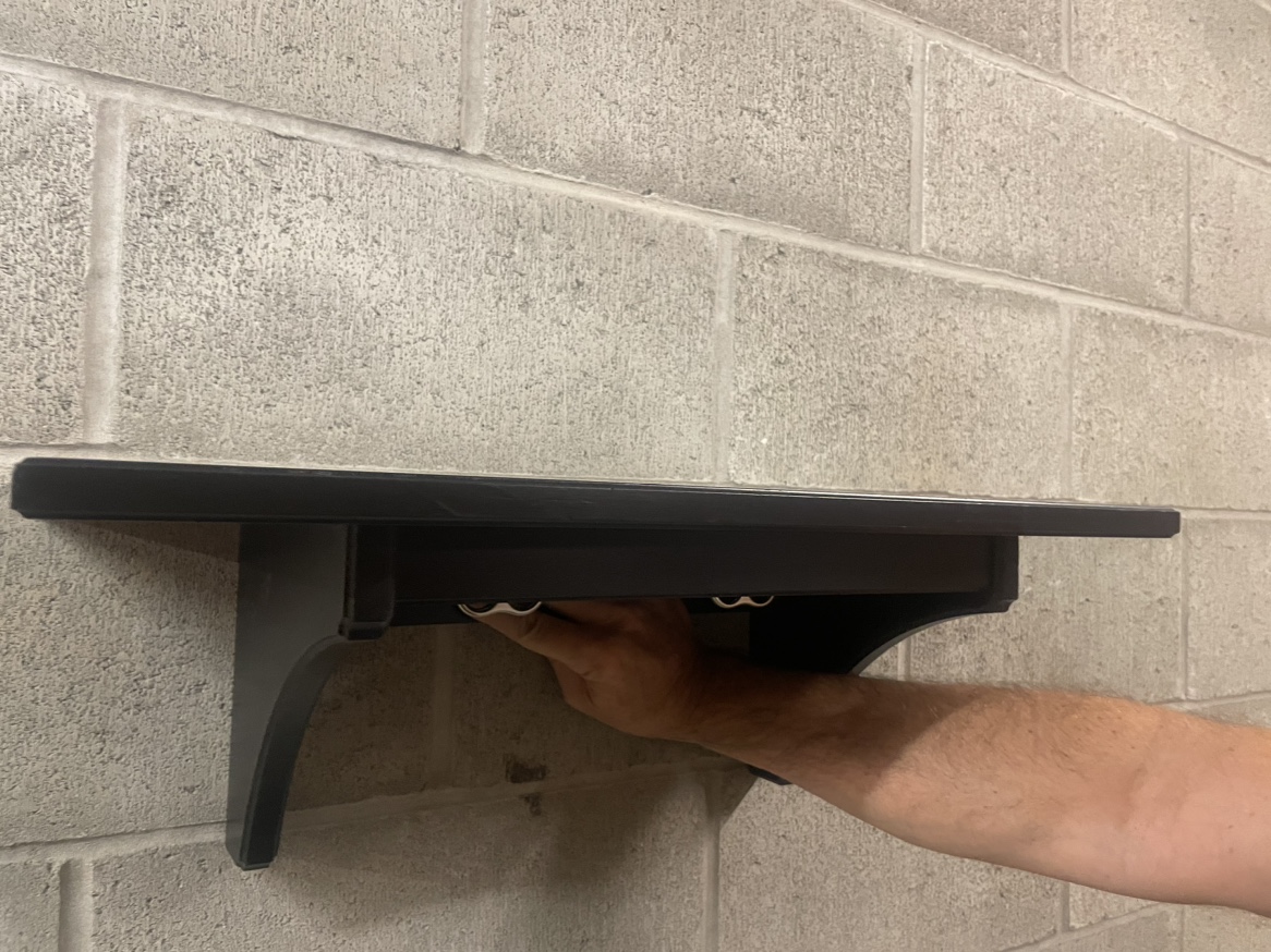 Ikea wall shelf with hooks - photo 2