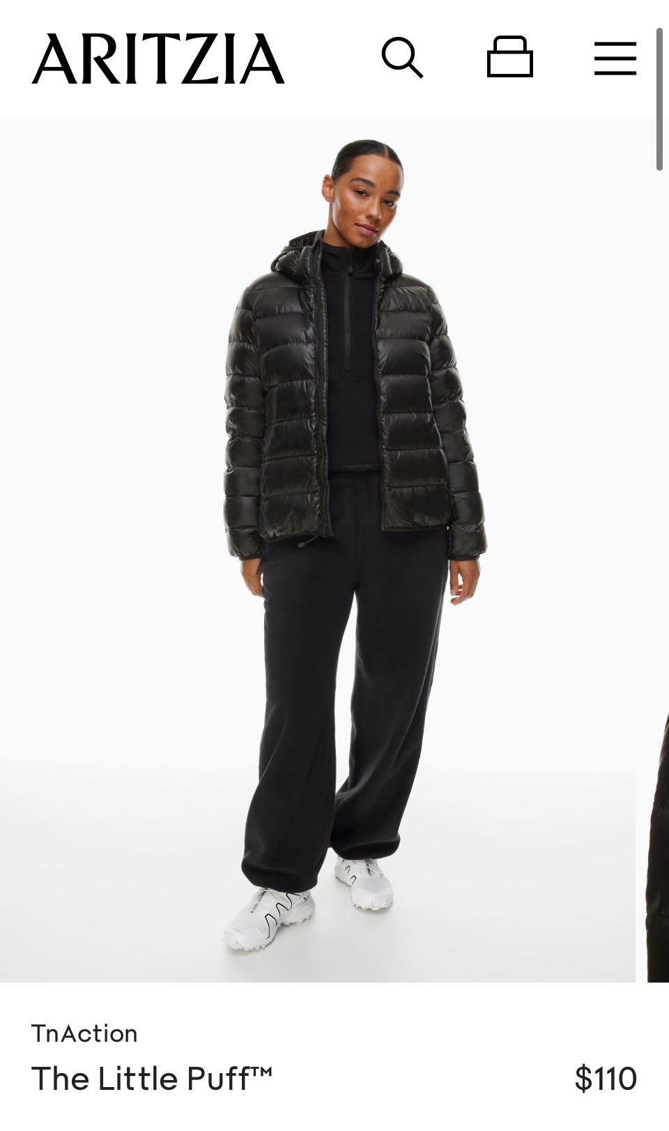 TNA The Little Puff jacket - size xs - photo 2