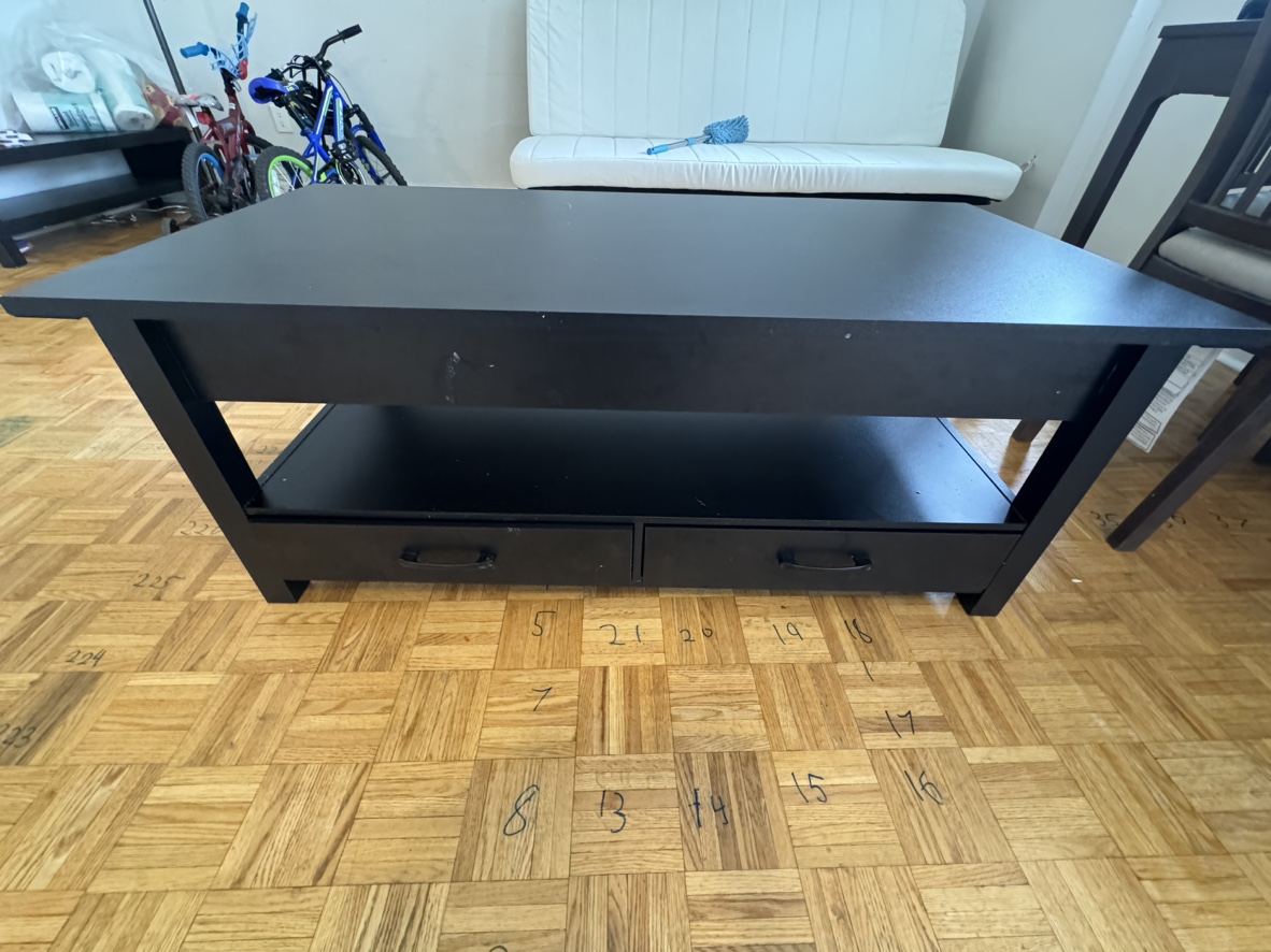 Modern Lift Top Coffee Table and Storage - photo 3