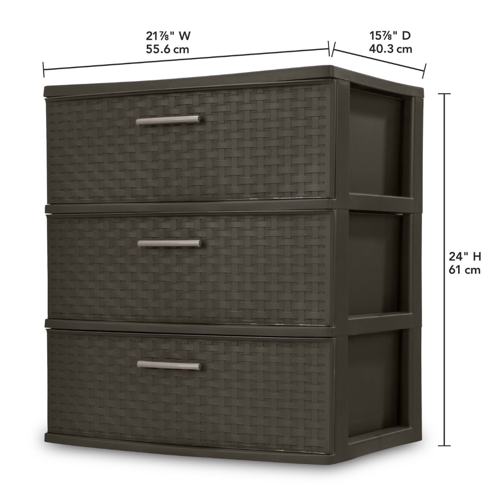 3 Drawer (Plastic) - photo 4