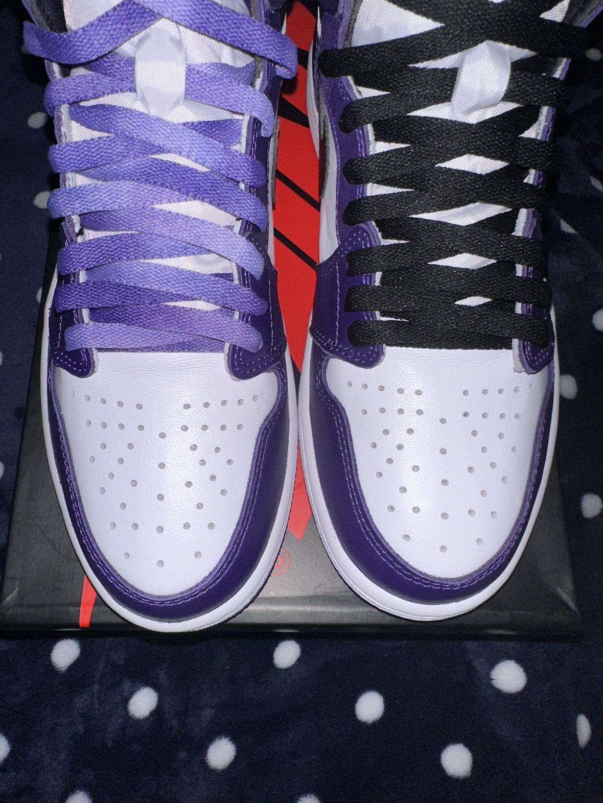 Jordan 1 Court Purple 2.0 - Size 9 - photo 3