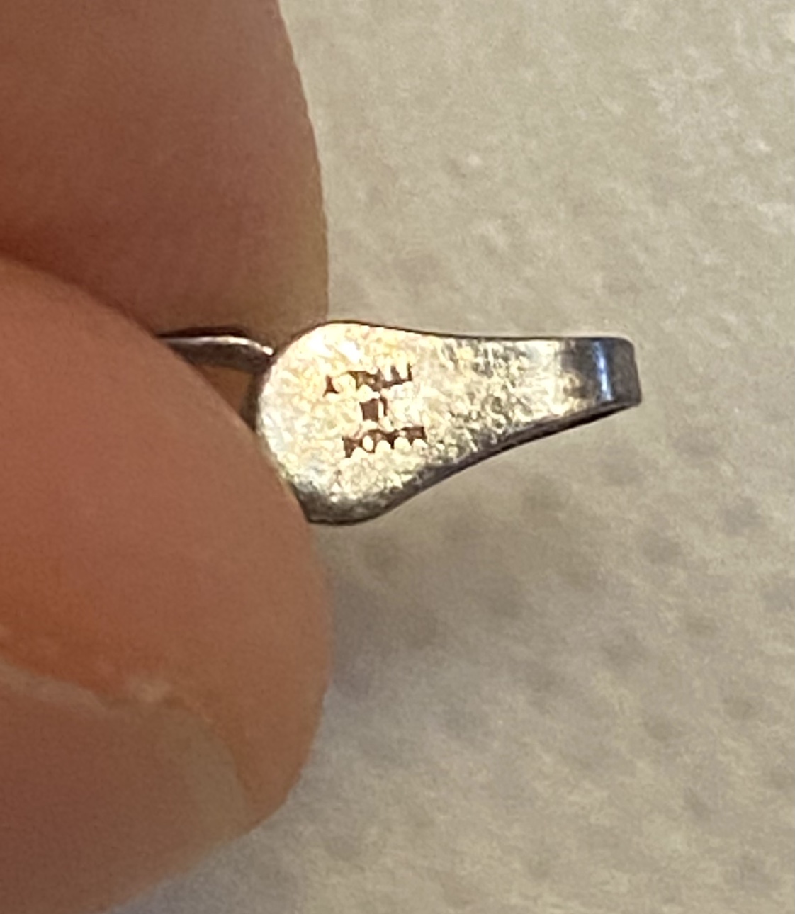 Vintage Italian Silver set with real pearls image indicator(7)