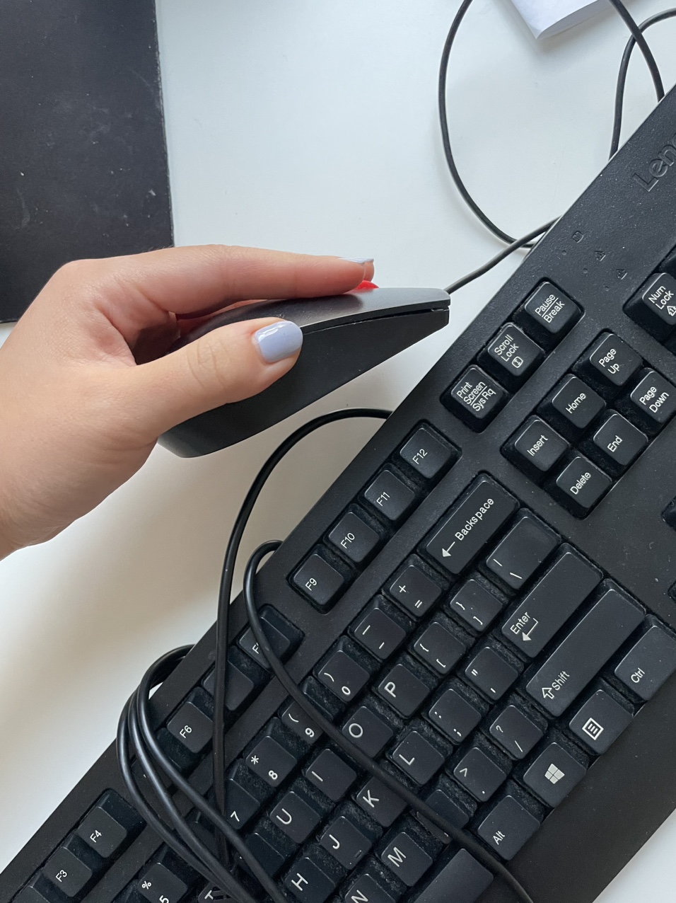 Wired keyboard and mouse image indicator(2)