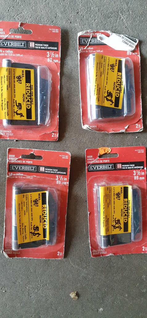 2pc Door hinges.3 5" $5 each only - photo 4