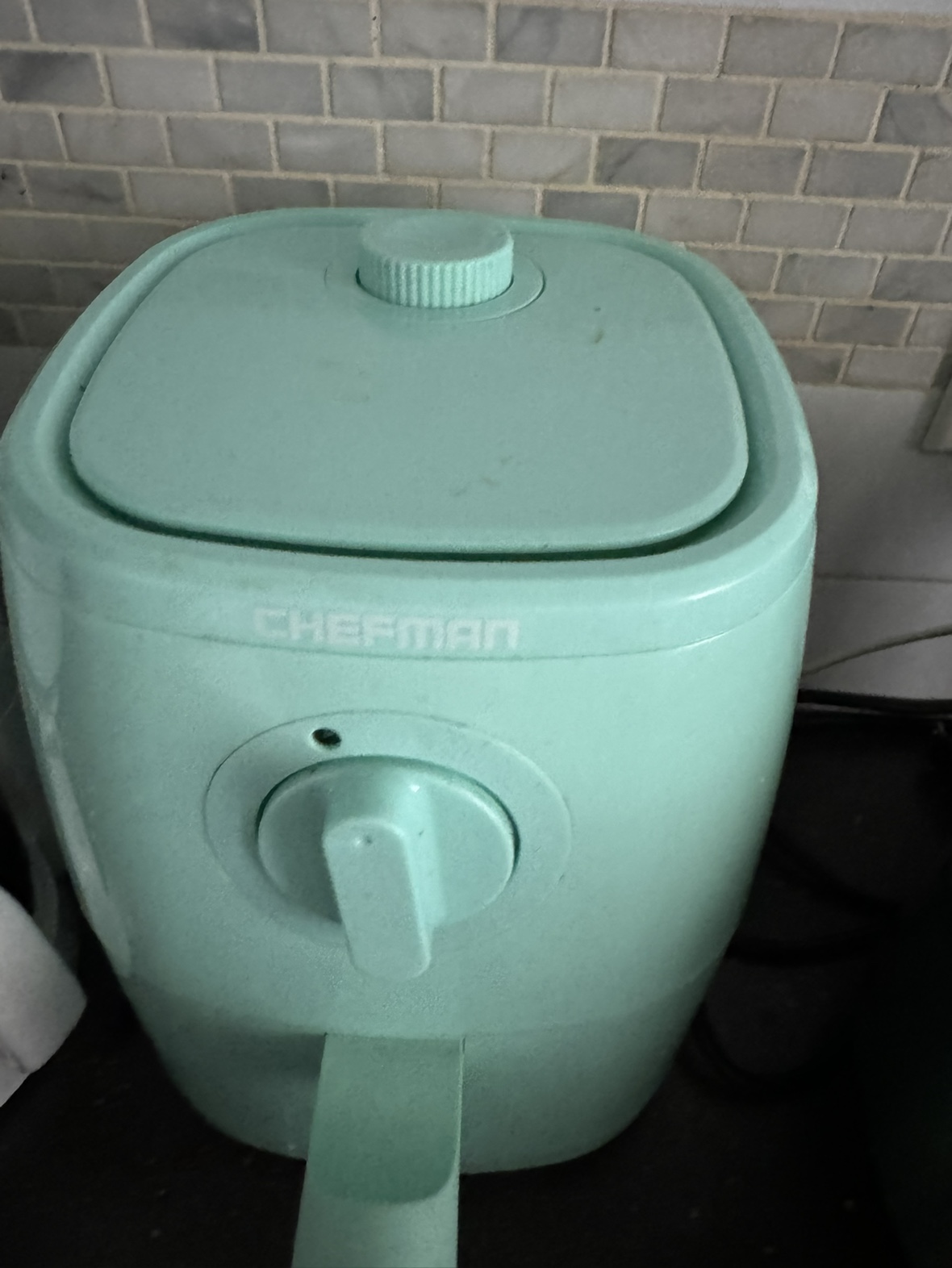 Chefman personal air fryer, 2L, Aqua - photo 4