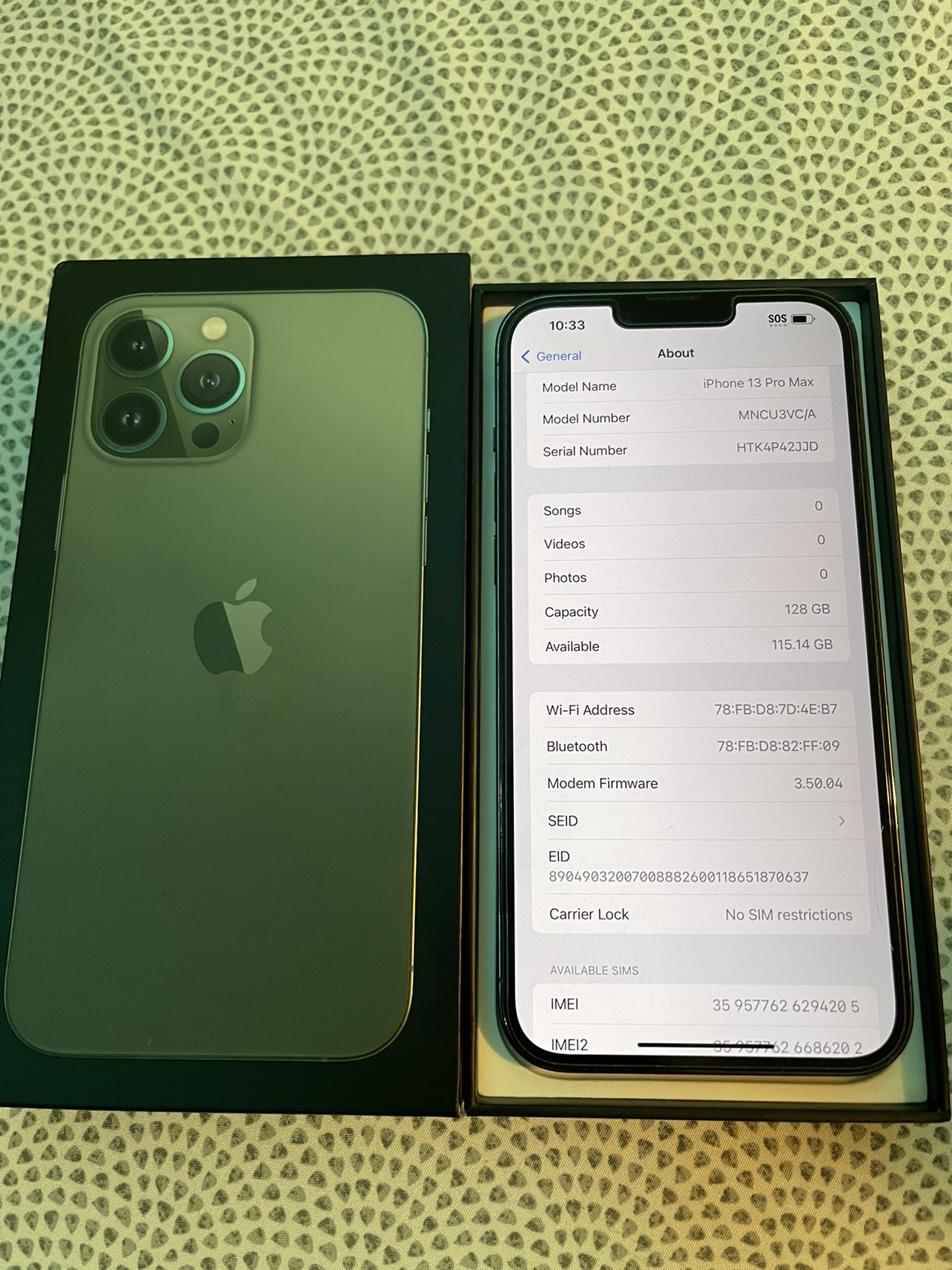 iPhone 13 Pro Max alpine green - photo 3