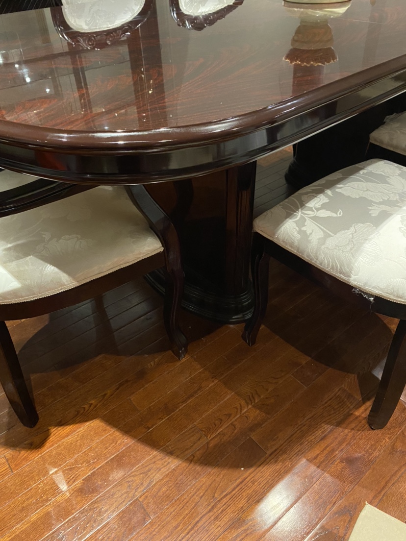 Hutch/Buffet + table + 6 chairs image indicator(8)