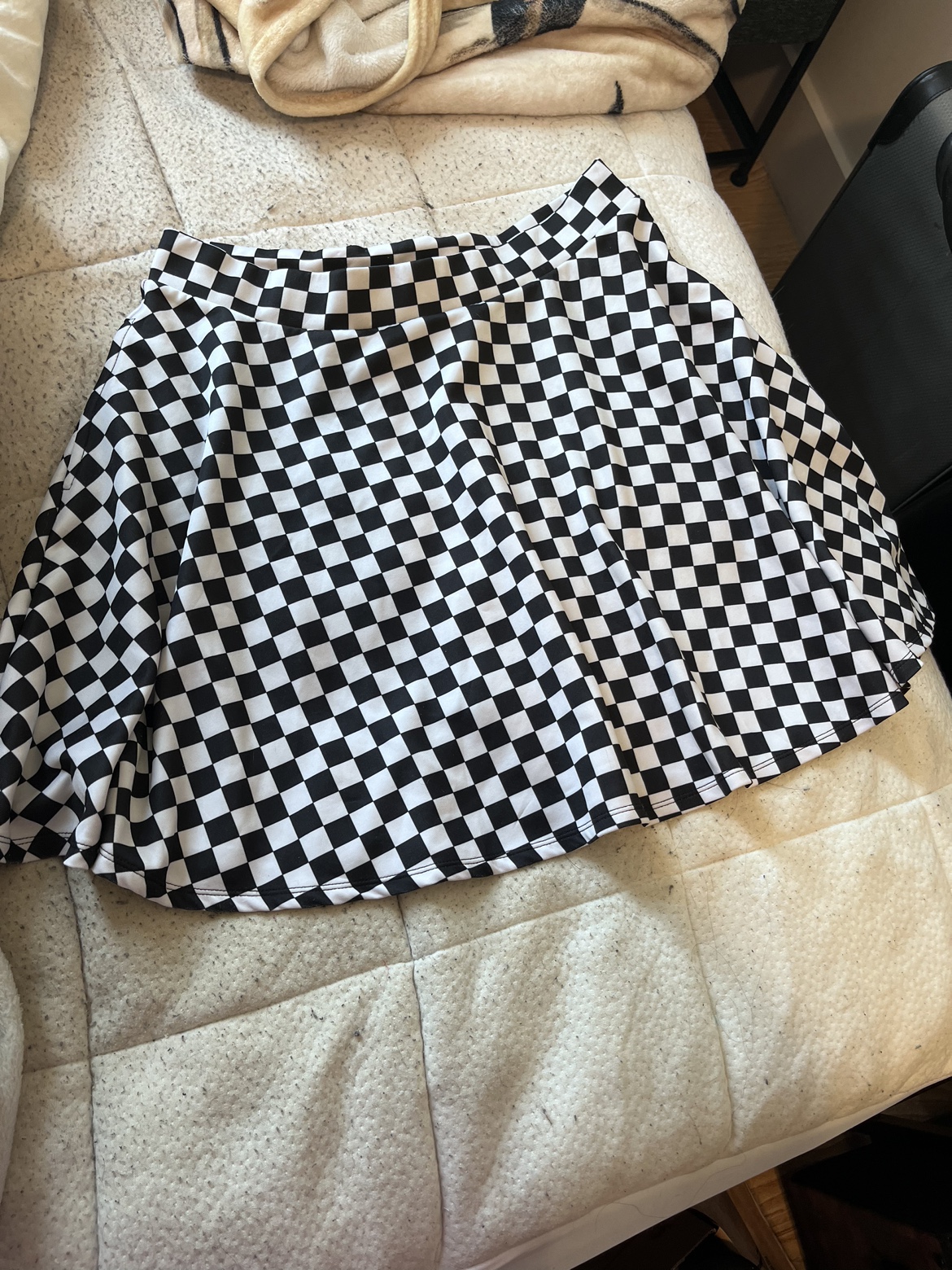 Checkered skater shirt with pockets - photo 2