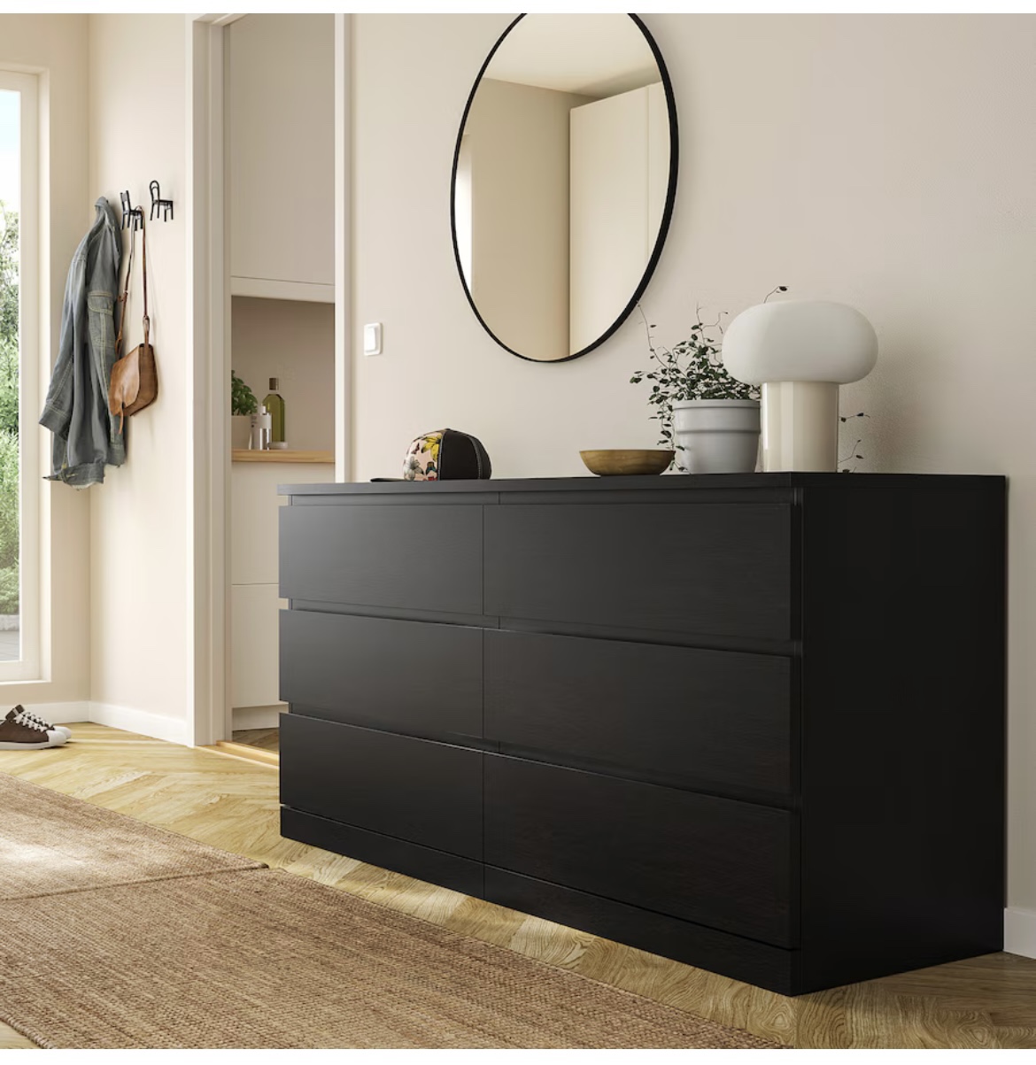 IKEA 6-drawer dresser