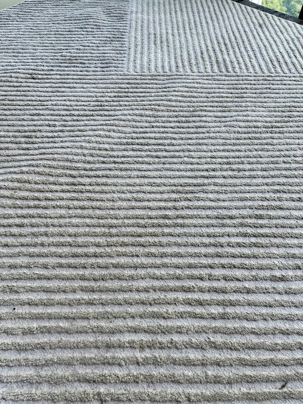 Abstract Geometric pattern rug natural tone - photo 4