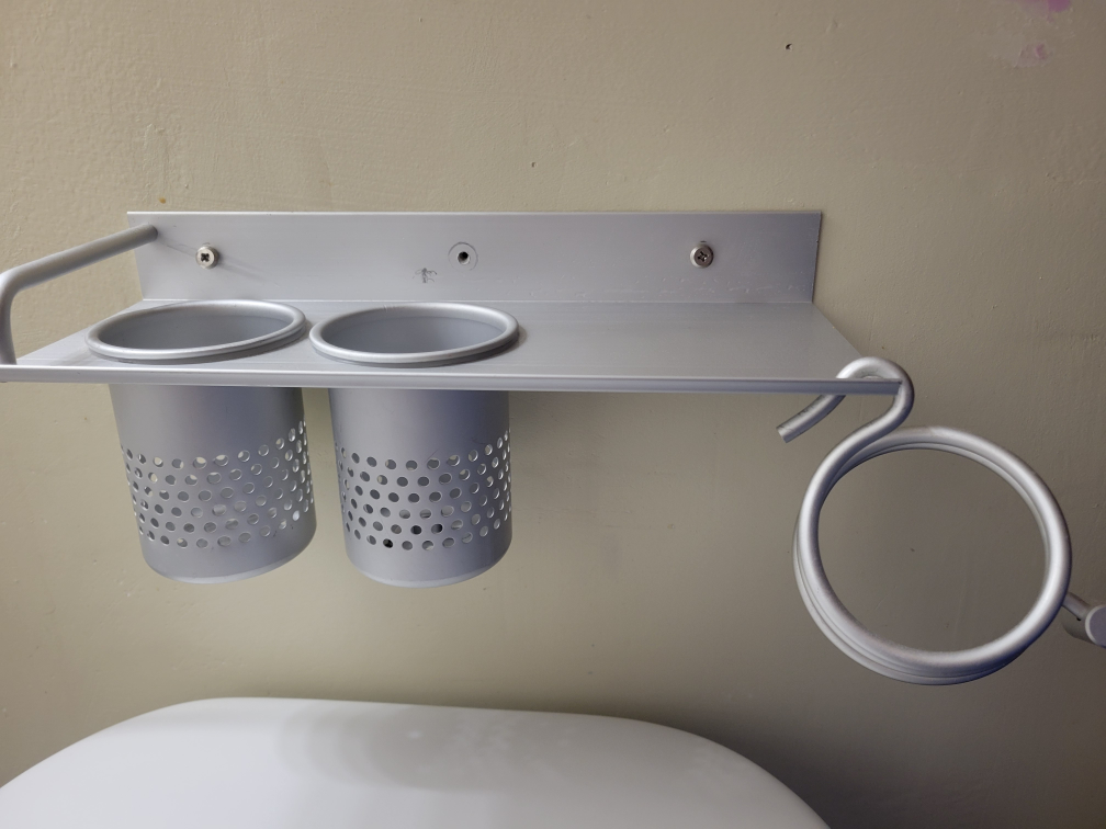 free hair dryer holder with cups thumbnail
