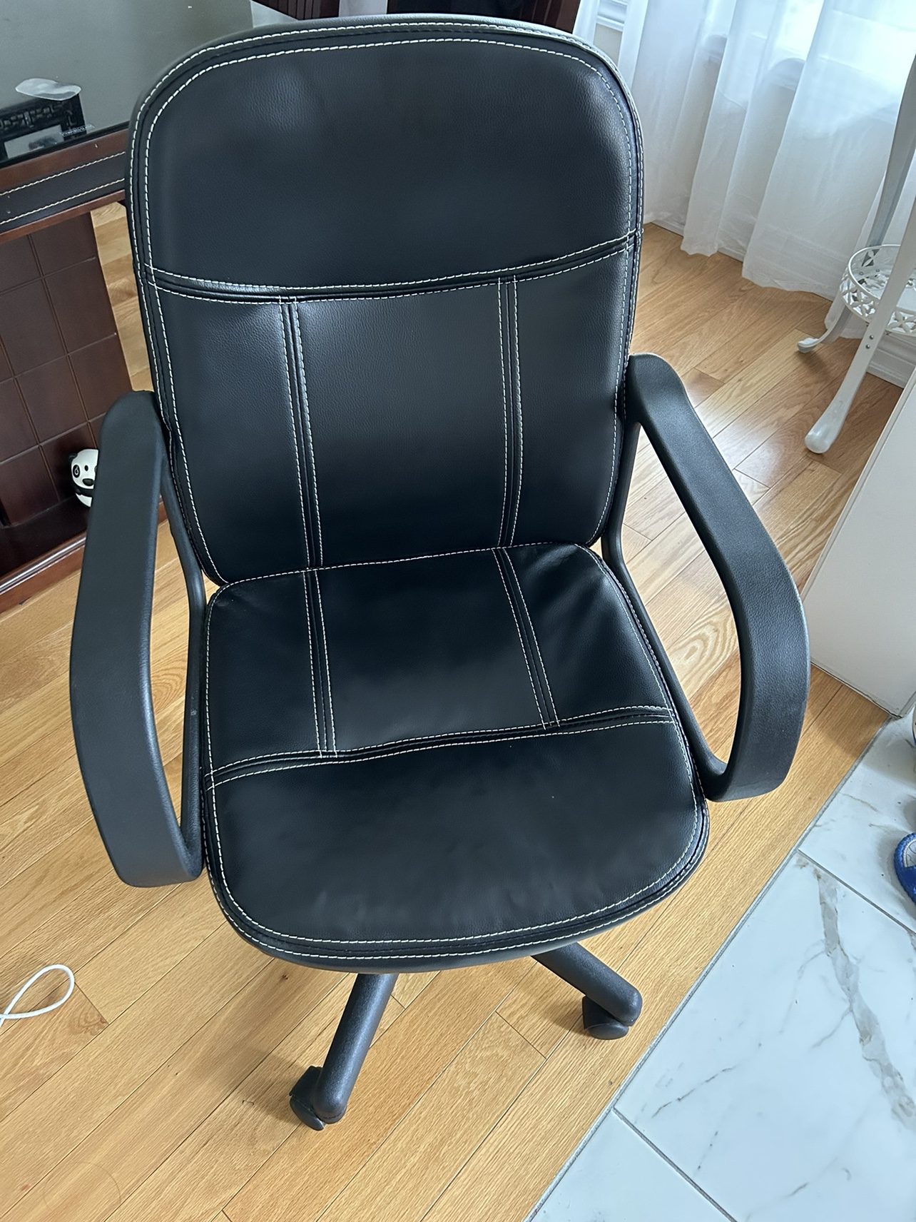 Leather office chair