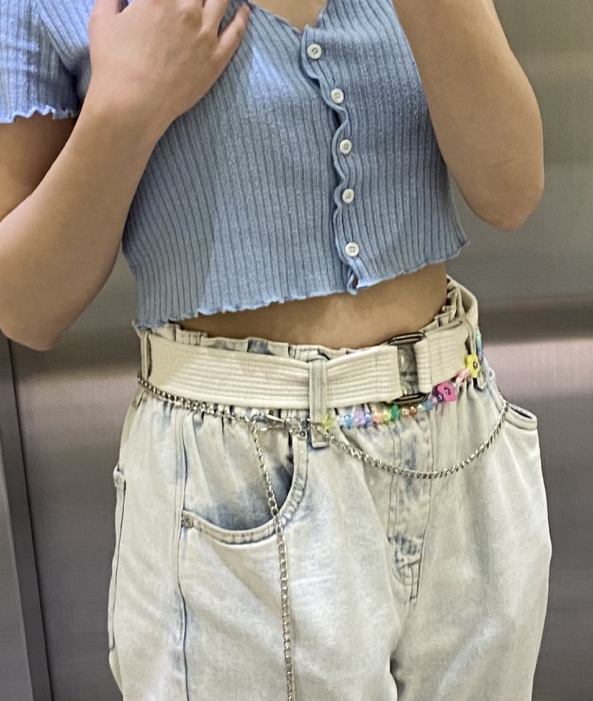 ‼️PRICE NEGOTIABLE‼️ High rise paperbag mom jeans 💎 thumbnail