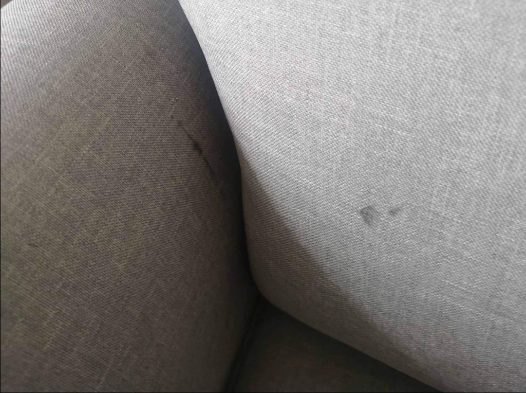 grey sofa couch - photo 2