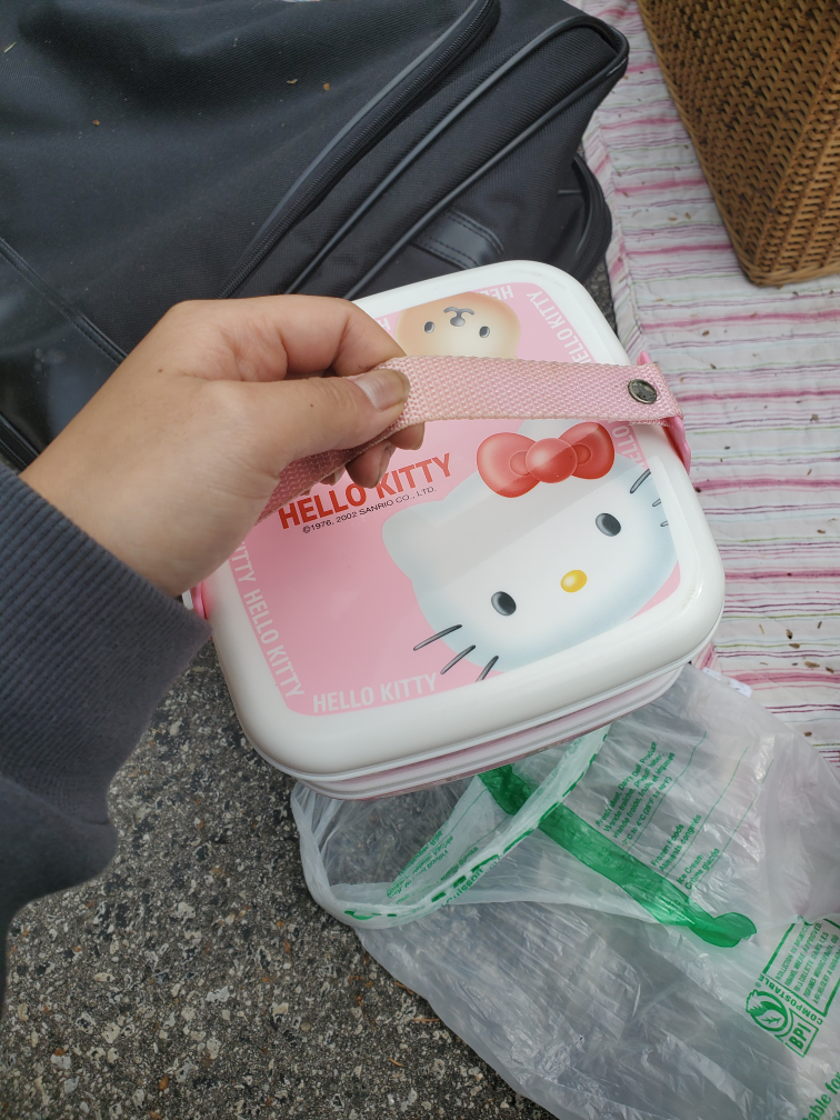 hello kitty lunch box 🧡 thumbnail