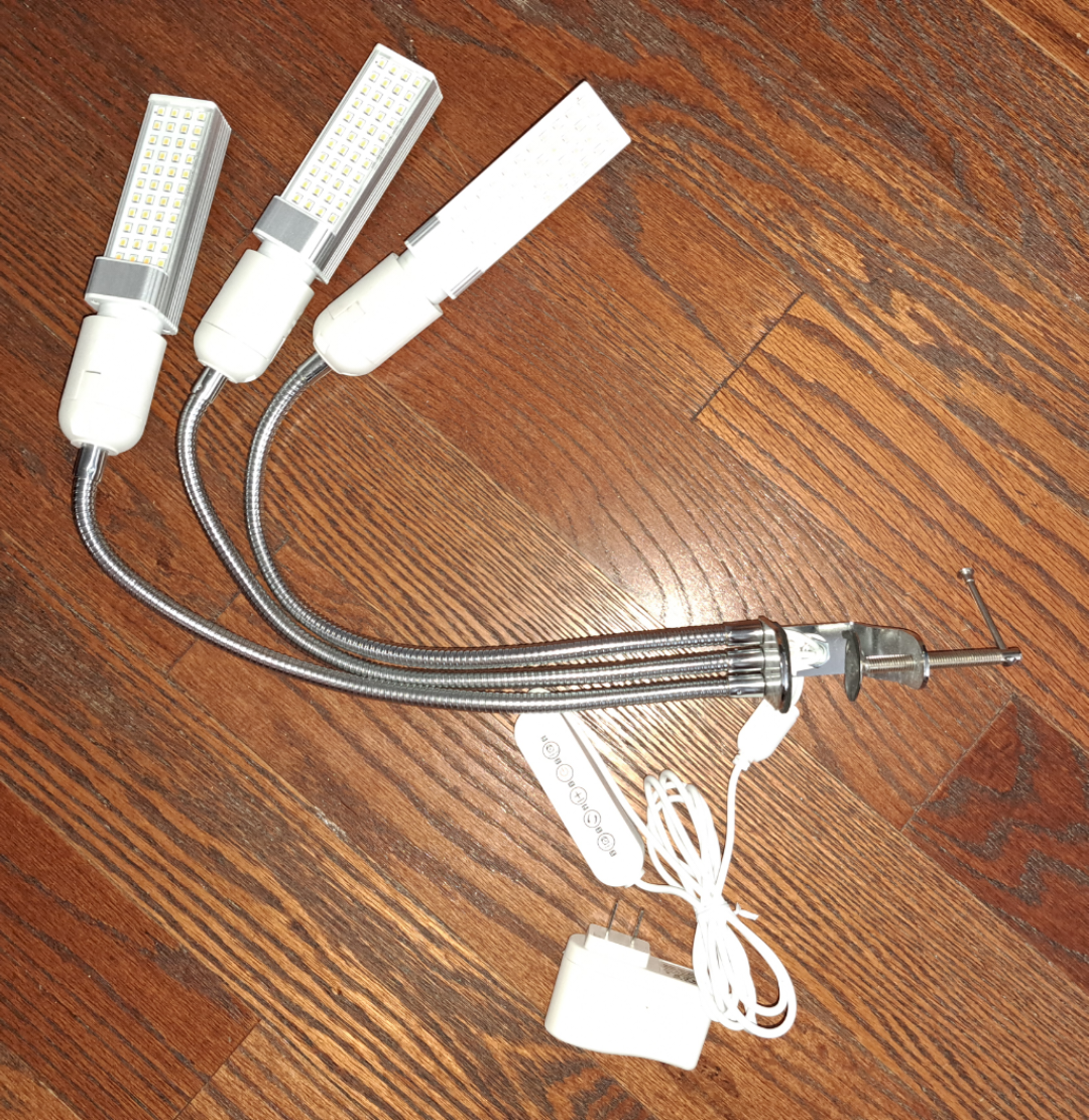 LED plant grow lights with timer