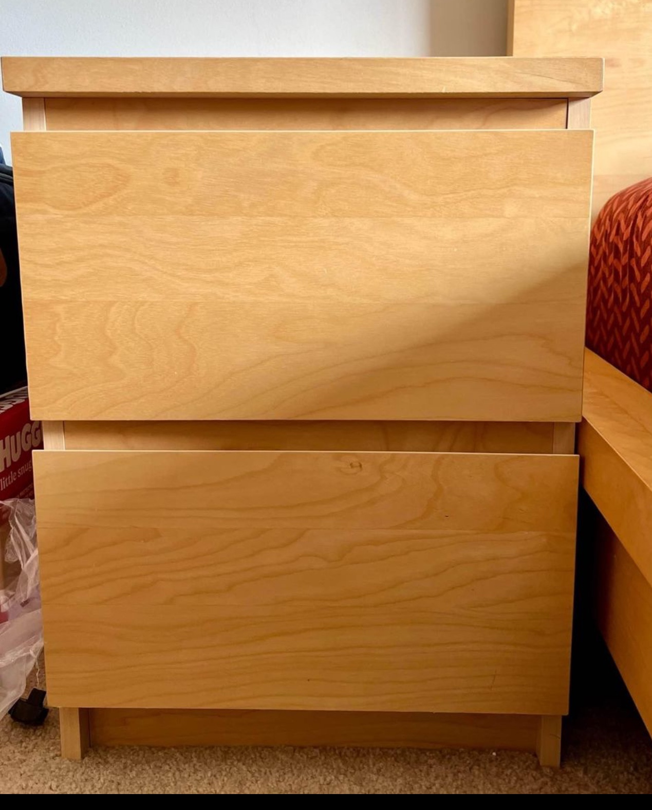 King Size Bed Fram with Two side Night table