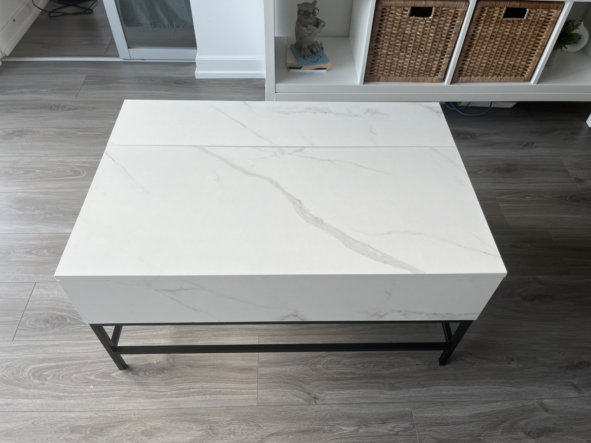 Beautiful White Coffee Table - photo 2