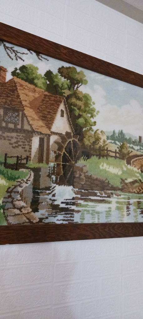 Beautiful Persian carpet wall frame $70 image indicator(4)