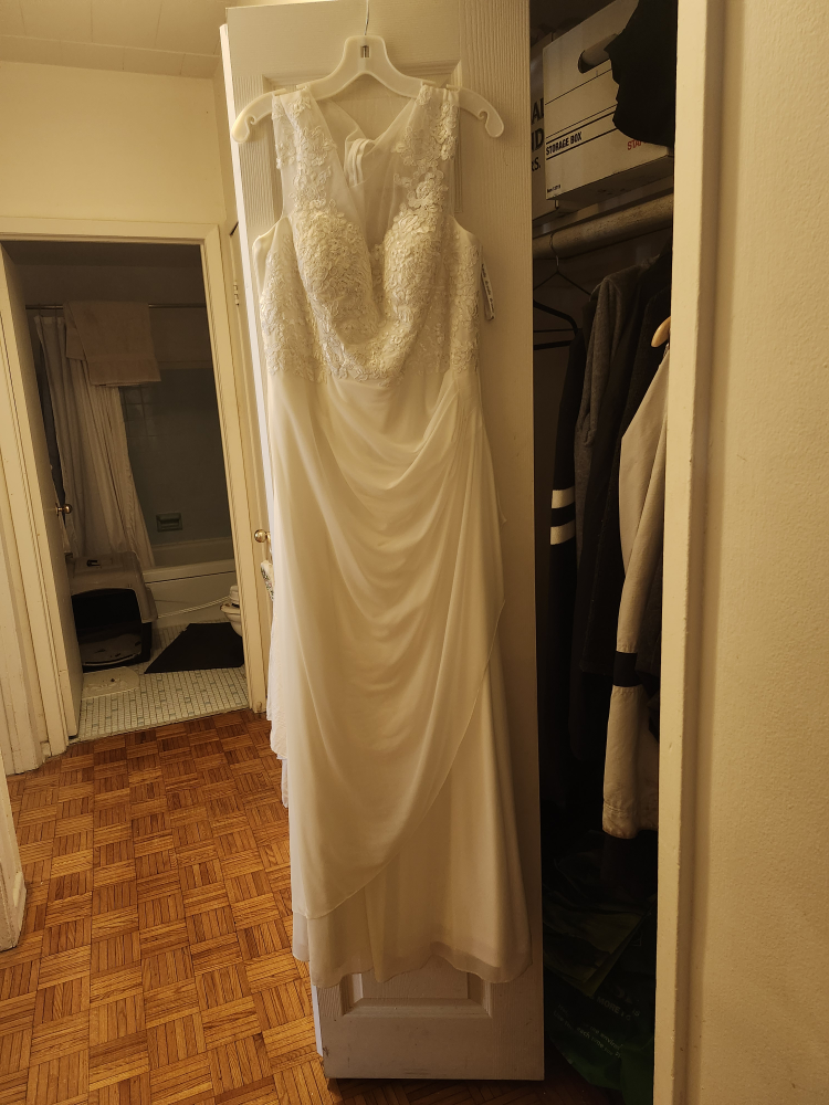 size 14 wedding gown