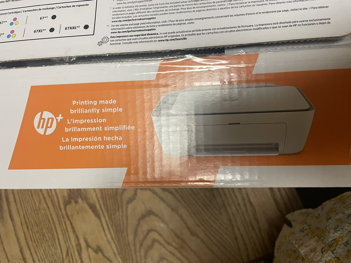 MOVE OUT SALE! HP deskjet 2755e - photo 3