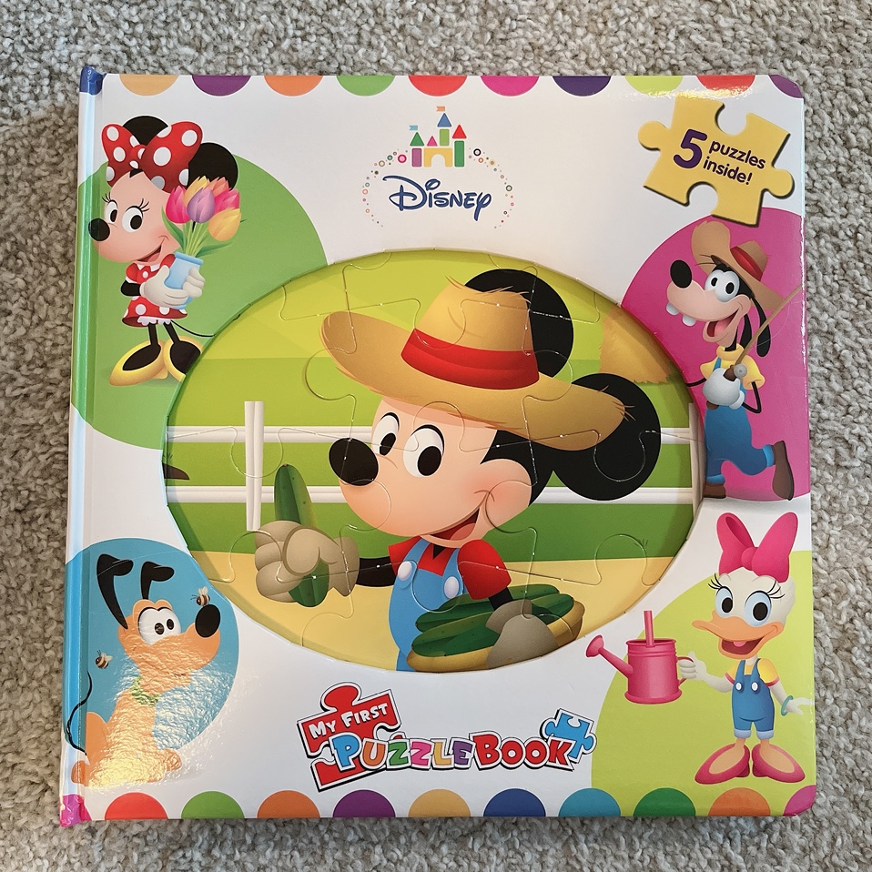 Mickey Mouse Clubhouse basic skills board & my first puzzle book image indicator(5)