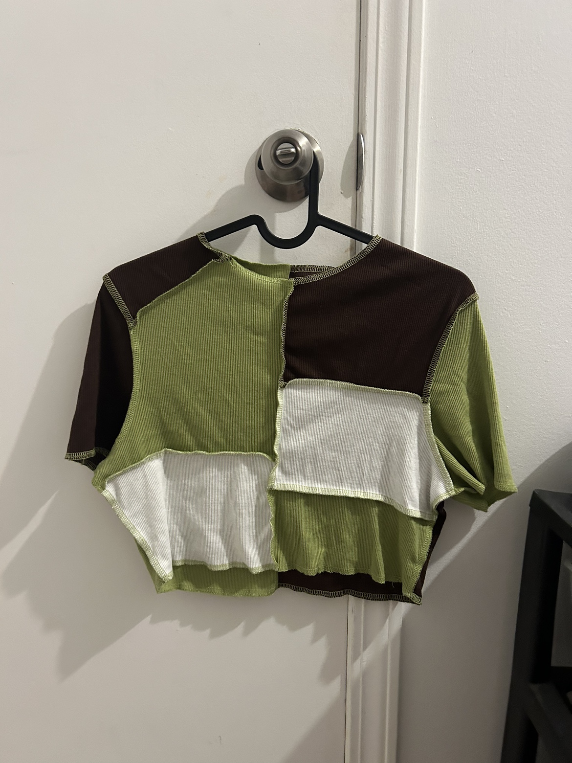 Patch crop top thumbnail