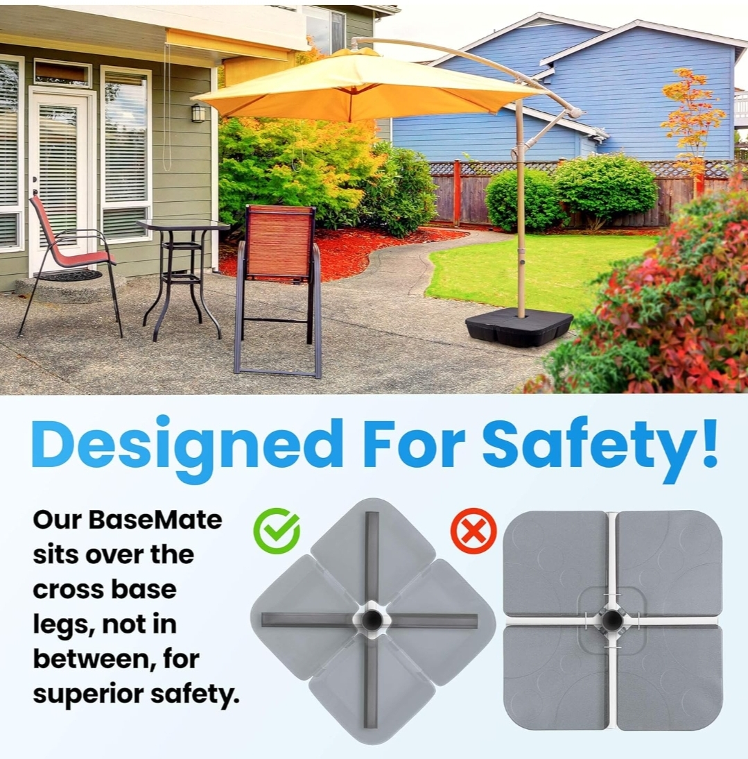 Rhino BaseMate Patio Umbrella Base Weights up to 200 Lb - photo 4