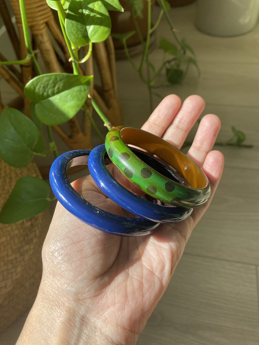 Set of 3 wooden bangles image indicator(2)